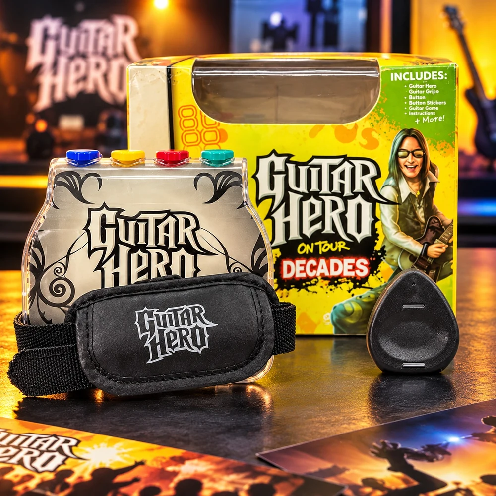 Kit Guitar Hero On Tour: Decades Nintendo DS Original Seminovo Completo