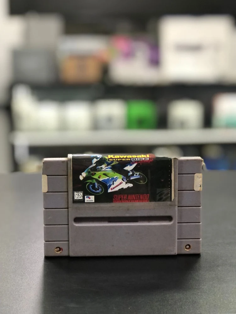 Cartucho Kawasaki Super Bike Super Nintendo (Usado)