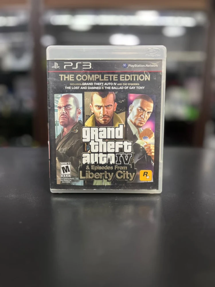 Grand Theft Auto Iv & Episodes From Liberty Ps3 Midia Fisica
