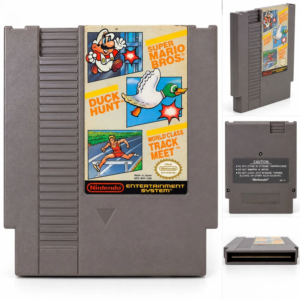 Cartucho Super Mario Bros Duck Hunt World Class Track Meet
